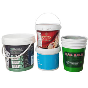 Cubos de Plástico al por Mayor Ruly de 1L, 1.5L, 2L, 2.5L, 3L, 5L con Tapas, Grado Alimenticio, Personalizables con Impresión por Transferencia de Calor/Serigrafía, Reciclables para Bebidas - Product Image 6