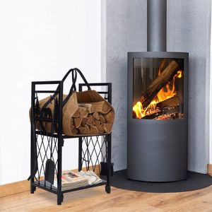 Free Sample Large, sturdy, factory-made log carrier bag for <b>fireplaces</b>, wood stoves, and <b>accessories</b> - Product Image 6
