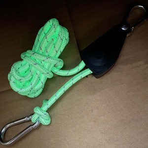 1/4 "phát sáng dây thừng dây Ratchet với phản xạ Tracer Dải huỳnh quang màu xanh lá cây dây - Product Image 2