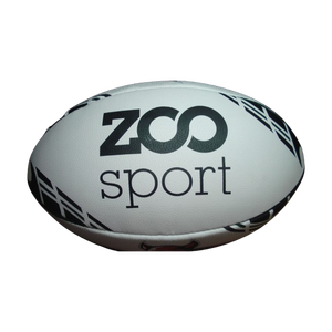 ลูกรักบี้ยูเนี่ยนดีไซน์ยอดเยี่ยมวัสดุยาง PU ขนาด5นิ้วเย็บด้วยมือแข็งแรงทนทานต่อทุกสภาพอากาศ - Product Image 1