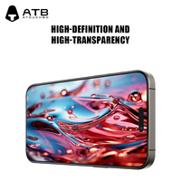 Protection d'écran en verre trempé ATB Gorilla pour iPhone, verre trempé HD pour téléphones portables, film