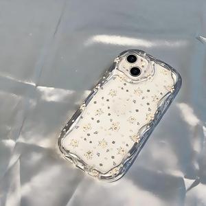 Coque de style coréen INS à motif floral blanc, compatible avec iPhone 17 Pro Max, pour Apple 16, 15 nouvelle version, 14/13, pour femmes - Product Image 3