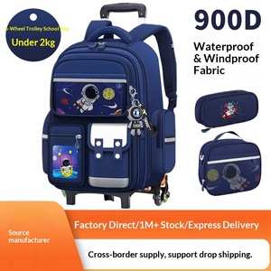 Nueva <span class=keywords><strong>Mochila</strong></span> Escolar <span class=keywords><strong>con</strong></span> <span class=keywords><strong>Ruedas</strong></span> EVA 3D, Diseño <span class=keywords><strong>de</strong></span> Dinosaurio, <span class=keywords><strong>con</strong></span> Lonchera para Niños, 3 en 1 - Product Image 5
