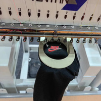 Yonthin Smart tête unique 12/15 couleurs casquette d'ordinateur t-shirt Logo Machine à broder 1 tête informatisée