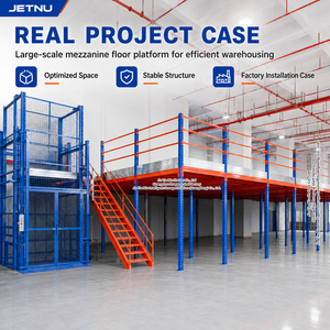 Custom Steel Loft Mezzanine Platform <strong>Racking</strong> <strong>for</strong> Warehouse <strong>Storage</strong> and Picking Area - Product Image 2