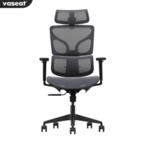 Chaise de bureau rotative de direction personnalisable Chaise de réalisateur ergonomique Accoudoirs de luxe Oreiller de soutien lombaire relaxant à bas prix