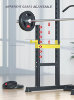 SP Commercial Power Rack En Acier Multi-fonctionnel Ménage Squat Cadre Portique Fitness Barbell Banc Smith Machine