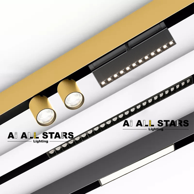 CE RoHs LED Track Light 9W 18W 27W Rail Spot Lamp Fixture for Store Mall Exhibition 3 Years Warranty LED Track Light