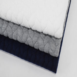 中国供应商软绗缝棉花纹加厚涤纶面料出售 - Product Image 3