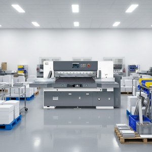 STZ130CT-KD High Precision 130cm Paper Cutting Machine <b>Hydraulic</b> Heavy Duty Paper <b>Cutter</b> Manufacturing Plant Die Cutting Machine - Product Image 1
