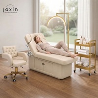 Nouveau design, lit de beauté électrique ergonomique de luxe, chaise de salon, table de soin du visage moderne, canapé de massage pour mobilier de spa et de salon