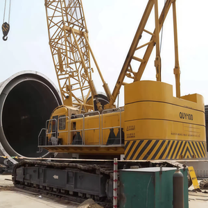 Grue sur chenilles hydraulique 100T QUY100, machine de construction pour levages lourds, hauteur maximale 72m - Product Image 3