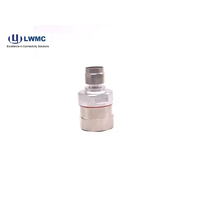 Conector coaxial RF personalizado de alta calidad, Conector de abrazadera macho tipo N para cable 7/8