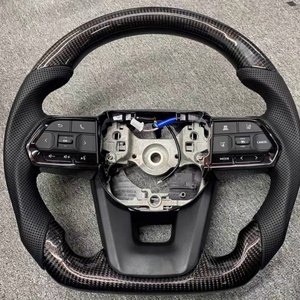 Volante de Fibra de Carbono para Toyota FJ79 FJ200 Hilux Fortuner Land Cruiser GR Toyota Previa Prado LC79 LC70 LC76 <span class=keywords><strong>COROLLA</strong></span> - Product Image 5