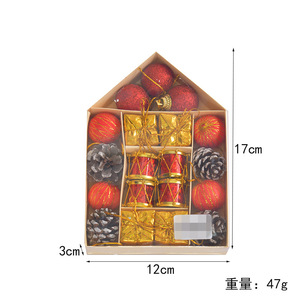 Adornos Navideños 2025, Juego de Decoración para Árbol de Navidad, Bolas Colgantes para Fiesta - Product Image 6