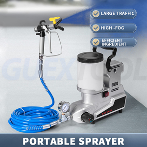 Machine de pulvérisation sans air haute pression pour peinture au latex, machine de pulvérisation multifonctionnelle pour revêtements, Exuan H650 1600W - Product Image 3