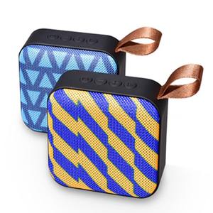 Mini haut-parleur carré en tissu bluetooth sans fil - Product Image 2