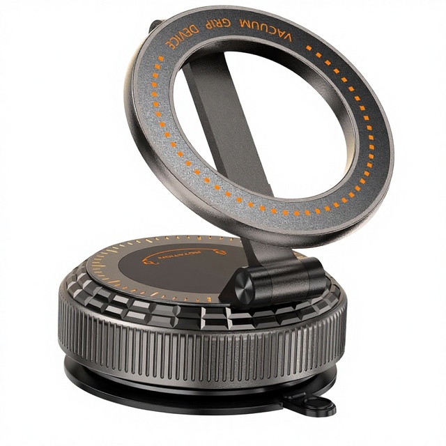 OEM ODM Hot Sale Car Phone Holder Full Metal Nano Magnetic Telescopic 360 Vacuum Mount for 12-17 Dashboard