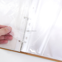 Álbum de Fotos Recargable Premium con Fundas Transparentes y Páginas con Anillas para Libro de Recuerdos