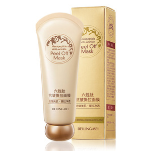 Mascarilla Facial Antiarrugas con Hexapéptidos Beilingmei 80g, Tratamiento Facial Antienvejecimiento - Product Image 3