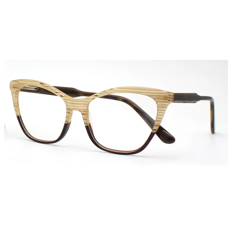 Reday to ship high quality frame glasses colorful cateye beautiful glasses frame
