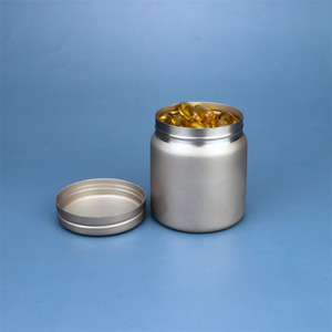 Metal <b>Pill</b> Storage <b>Case</b> Large Capacity Portable Container <b>For</b> Medication Storage - Product Image 3