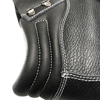 Chaussures de travail de sécurité imperméables chaussures semi-finies en cuir dessus pour hommes