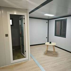 20-Foot di động di động đúc sẵn Micro mô-đun có thể gập lại có thể mở rộng hiện đại chống cháy nhà <span class=keywords><strong>CONTAINER</strong></span> hai phòng ngủ một trường học - Product Image 3