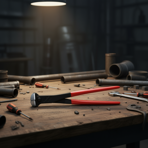 Alicates Mecánicos con Filo de Corte Frontal 68-250 Knipex - Product Image 3