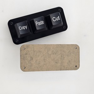 <strong>Copy</strong> <strong>Paste</strong> <strong>Keyboard</strong> Numeric Keypad CTRL + CV Custom Mini 3-<strong>key</strong> <strong>Keyboard</strong> Mechanical <strong>Keys</strong> Type-C Interface - Product Image 4