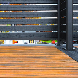 Panneau de terrasse <span class=keywords><strong>en</strong></span> WPC résistant à la chaleur et à l'eau, zones de barbecue, barrière thermique, pas de déformation, moderne, antidérapant, extérieur - Product Image 3