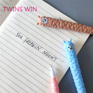 เครื่องเขียนสำหรับโรงเรียนและสำนักงานขายดี1939ปากกาหมึกเจลรูปแกะน่ารักขนาด0.5มม. - Product Image 5