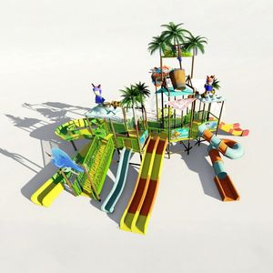 Mini equipo de Parque Acuático de fibra de vidrio de alta calidad para el hogar, diversión interior para adultos y niños, piscina - Product Image 3