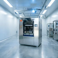 Laveuse-essoreuse industrielle à barrière de 30 kg à faible consommation / Machine à laver à barrière sanitaire pour projets de blanchisserie médicale