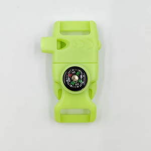 חירום רב תכליתיים אש אש flint מתנע עם מצפן פלסטיק משרוקית חירום - Product Image 6