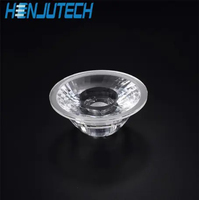 24 degrés 69*29mm PMMA COB LED Track Light Lens Instruments optiques carrés pour lentilles et réflecteurs LED