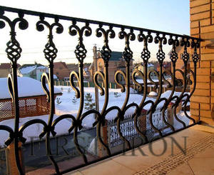 Cestas <span class=keywords><strong>de</strong></span> hierro forjado para valla <span class=keywords><strong>de</strong></span> jardín, componentes <span class=keywords><strong>de</strong></span> hierro forjado - Product Image 5