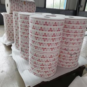 Biểu Tượng Tùy Chỉnh In 28-60 GSM PE Không Thấm Mỡ Giấy Thức Ăn Nhanh Burger Bánh Sandwich Gói Bánh Mì Đường Bao Bì Thực Phẩm Đôi Cookie - Product Image 6