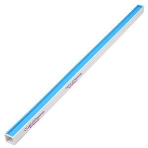 Pvc Self Adhesive Cable Trunking 1.6x1 In White 25mm <b>Side</b> Rail For Organization - Product Image 1