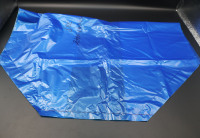 Sacs plats durables à fond carré en LDPE, thermoscellables, avec logo personnalisé, pour l'emballage des aliments, des vêtements, des produits électroniques et plus encore