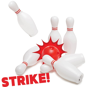 Ensemble de jouets de boule de bowling lumineux Jeu de jouets de <span class=keywords><strong>quilles</strong></span> avec 10 broches <span class=keywords><strong>et</strong></span> 2 balles Jeux de sport amusants Intérieur Extérieur Garçons Filles - Product Image 5