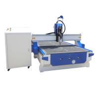 Machine de fraisage CNC pour le bois à 3 axes 1325 de qualité supérieure avec table à vide