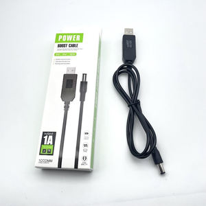 USB vers DC 5.5 5V 9V 12V Boost Step Up Module de câble Module d'alimentation de conversion de tension - Product Image 1