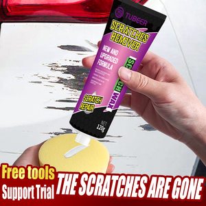 Kit de eliminación de arañazos de coche, esponja de reparación de arañazos de pintura de coche, juego de pasta de pintura de cera para carrocería de coche, aplicador de almohadilla para el cuidado de la pintura - Product Image 6
