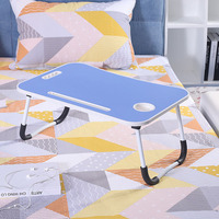 Petite table pliable pour ordinateur portable, dortoir d'étudiant paresseux, table multifonctionnelle pour ordinateur portable