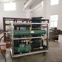 Máquina de Hielo en Tubo Industrial de Alta Calidad, Fábrica de Hielo en Tubo para Bares, Restaurantes, Supermercados, Industria de Refrigeración, CE