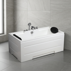 Bañera de Hidromasaje Independiente Moderna JOY WX con Control Digital, Ecológica, de Acrílico, con Grifo Incluido - Product Image 2
