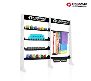 רב-שכבה פלדת צינור פונקציונלי אחסון מתלה עבור כושר ציוד כושר - Product Image 2