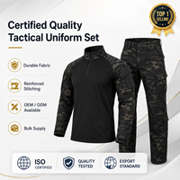 Ensemble de combinaison de camouflage tactique respirante en coton unisexe Cema CZ pour entraînement extérieur - Fabricant transfrontalier