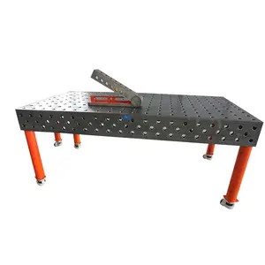 Smooth and tough cast iron welding tables Anti-corrosion rotating table for welding 3D Welding table